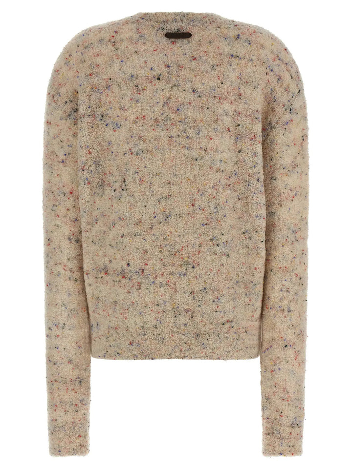 Moschino Sample Sale | Moschino Multicolor Virgin Wool Cardigan - | Designer outlet