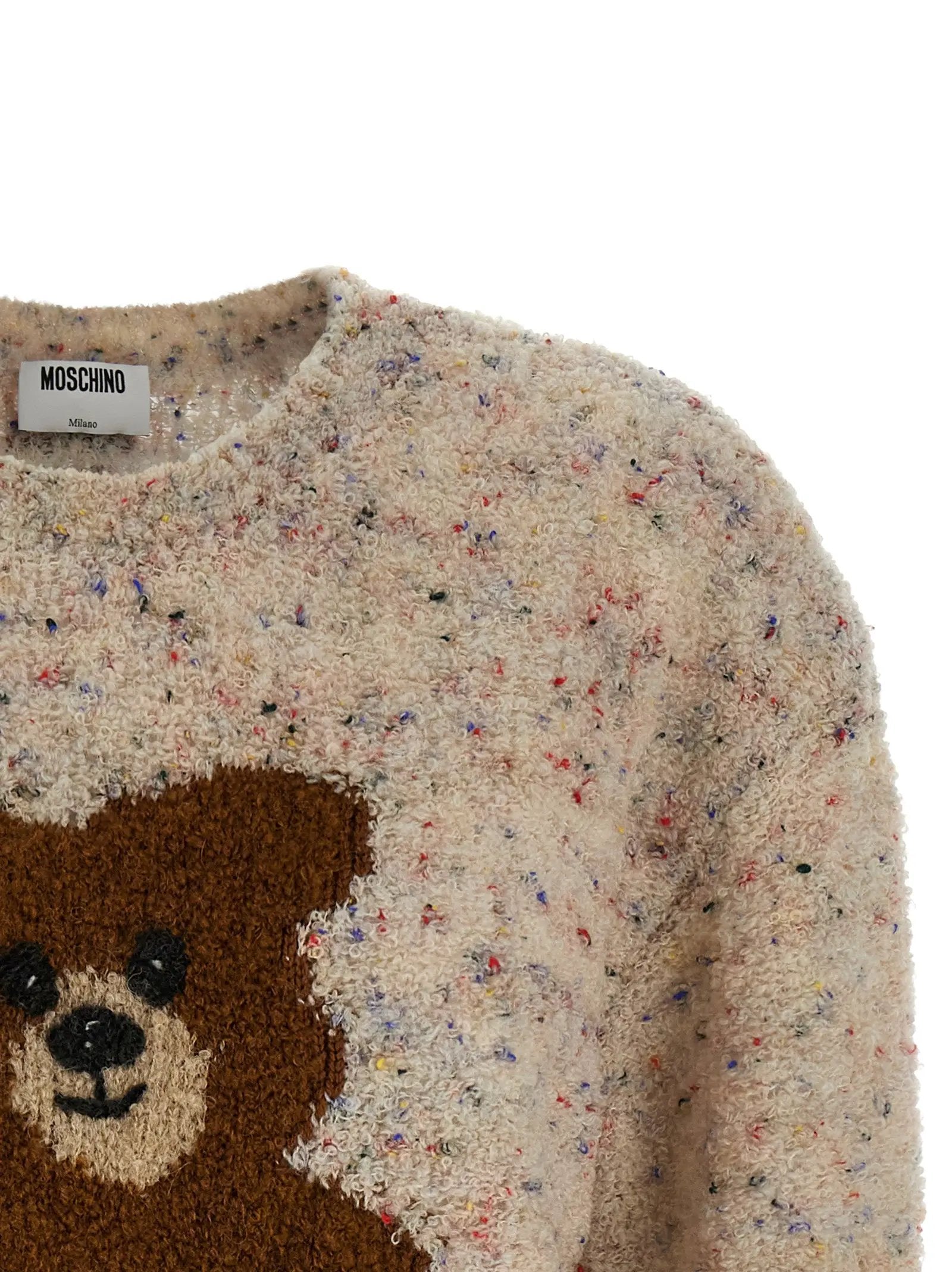 Moschino Multicolor Virgin Wool Cardigan – Ask Me Wear