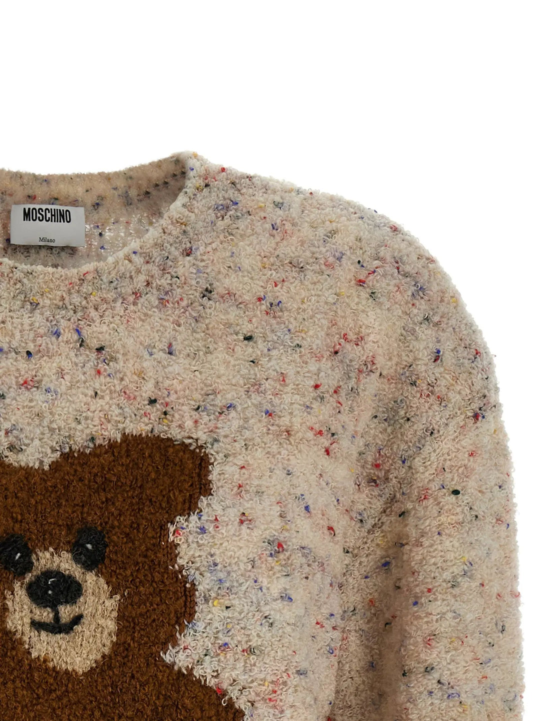 Moschino Sample Sale | Moschino Multicolor Virgin Wool Cardigan - | Designer outlet