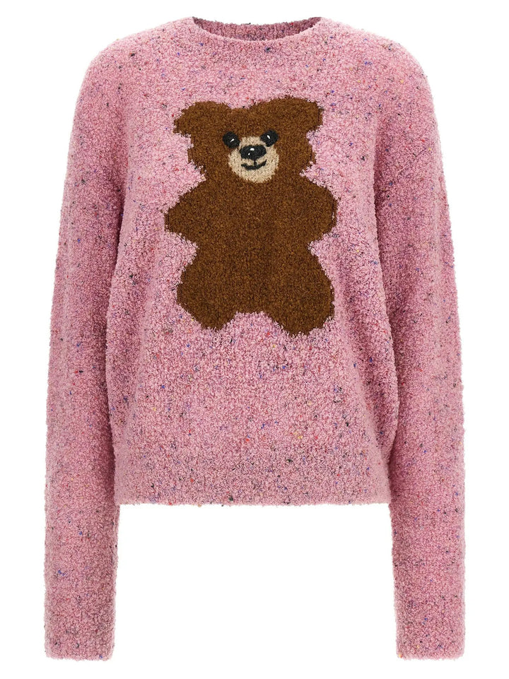 Moschino Sample Sale | Moschino Multicolor Virgin Wool Cardigan - | Designer outlet