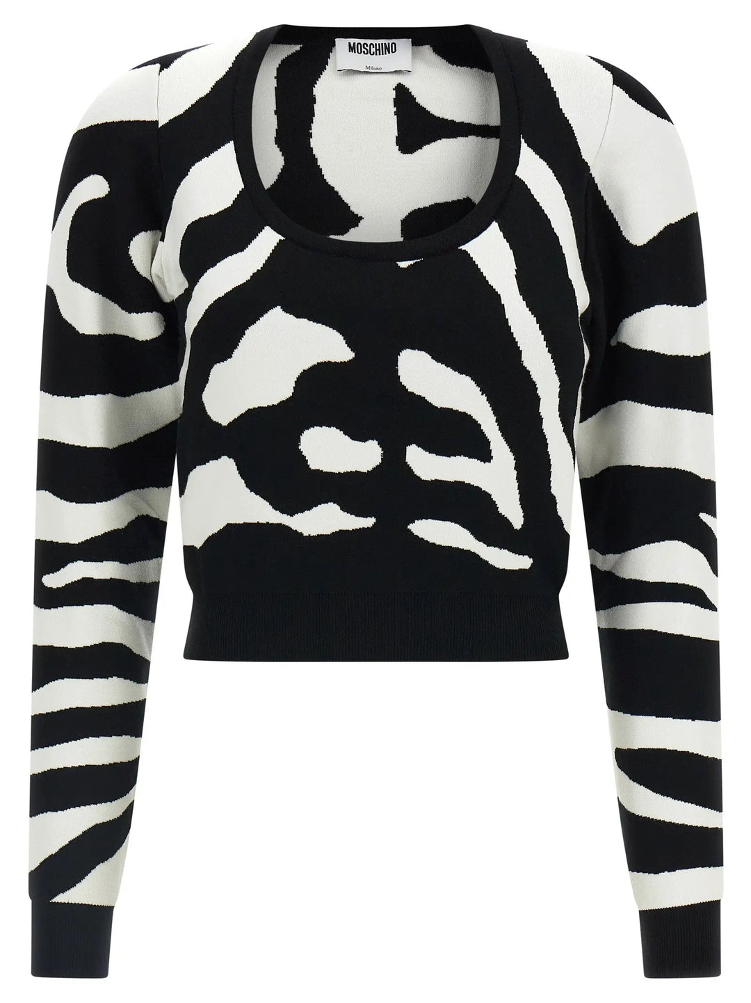 Moschino Sample Sale | Moschino Black Viscose Cardigan - | Designer outlet