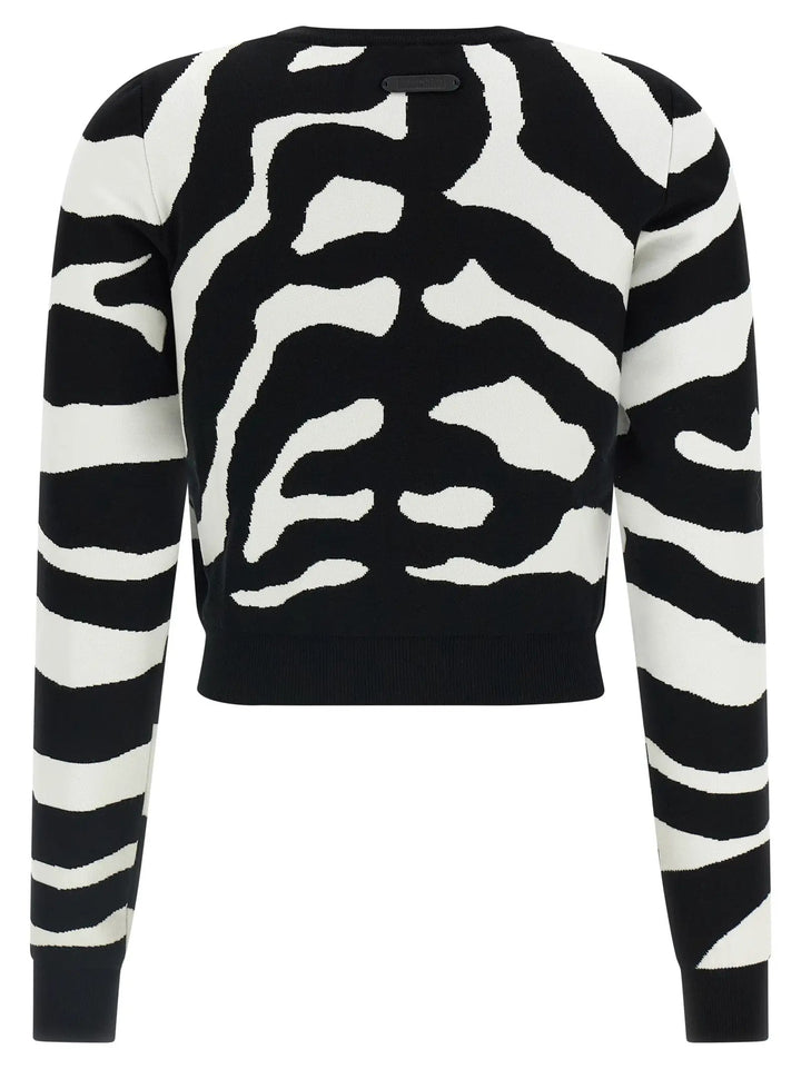 Moschino Sample Sale | Moschino Black Viscose Cardigan - | Designer outlet