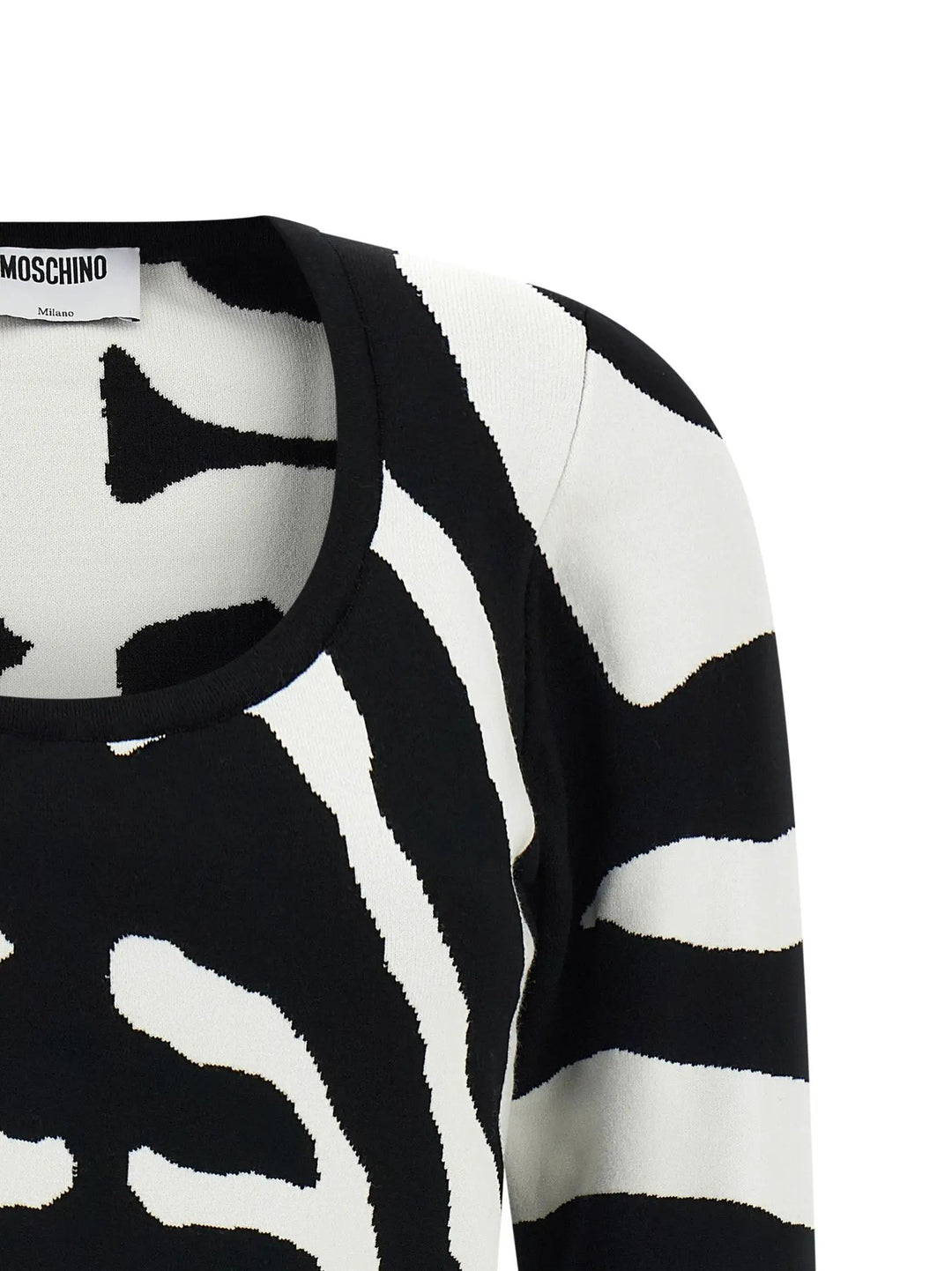 Moschino Sample Sale | Moschino Black Viscose Cardigan - | Designer outlet