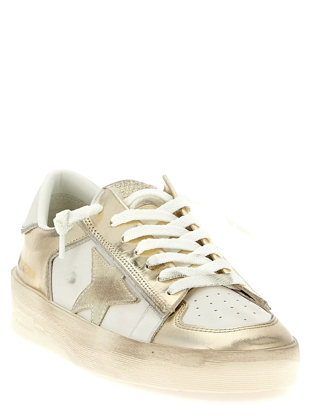 Golden Goose Sample Sale | Golden Goose Multicolor Leather Low Top Sneakers - | Designer outlet