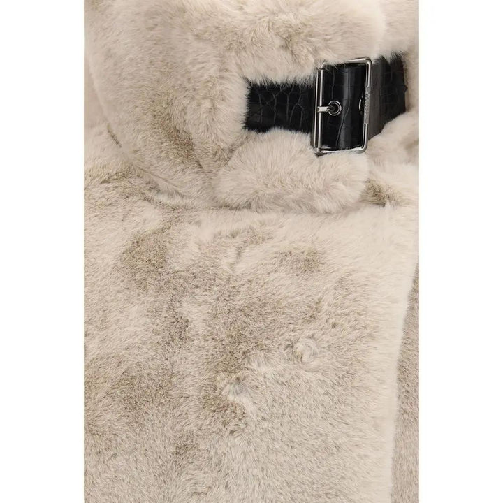 PINKO Sample Sale | PINKO Beige Polyester Full-Length Jacket - | Designer outlet