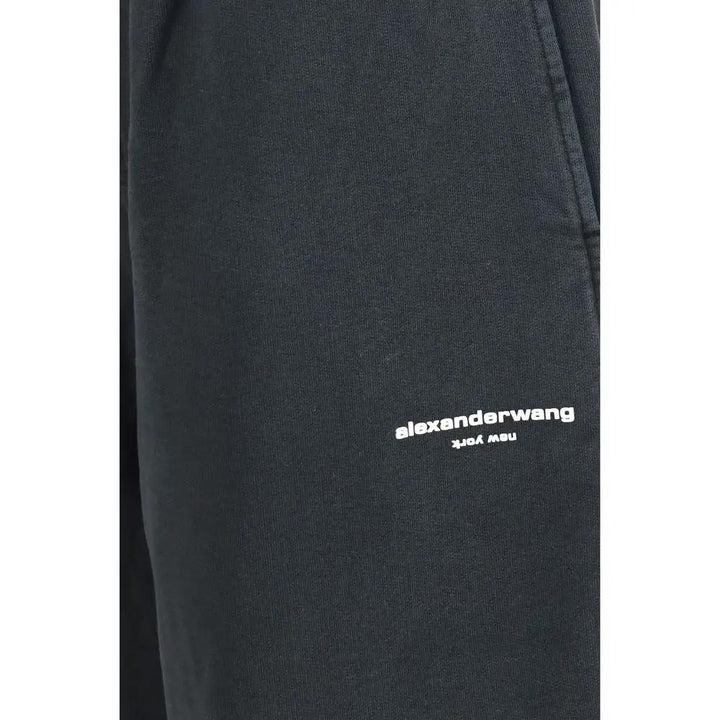 Alexander Wang Sample Sale | Alexander Wang Black Cotton Casual Pants - | Designer outlet