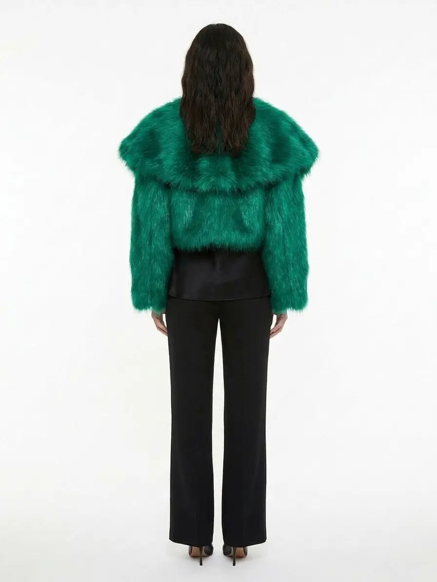 Dolce &amp; Gabbana Sample Sale | Dolce &amp; Gabbana Green MicroModal Coat - | Designer outlet