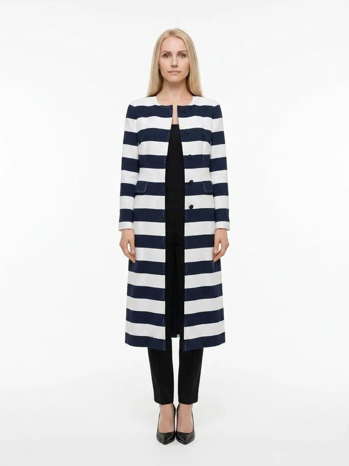 Dolce &amp; Gabbana Sample Sale | Dolce &amp; Gabbana Bicolor Viscose Coat - | Designer outlet