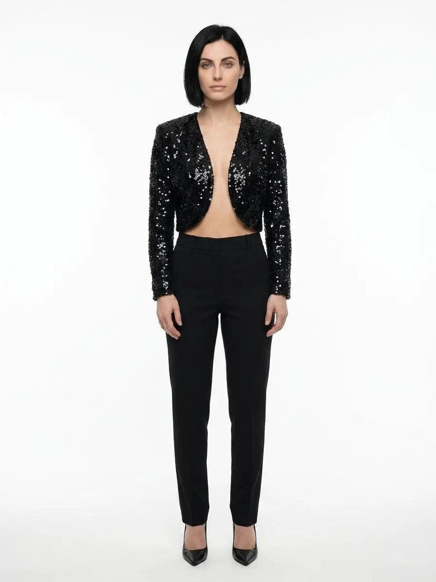 Dolce &amp; Gabbana Sample Sale | Dolce &amp; Gabbana Black Polyester Biker Jacket - | Designer outlet