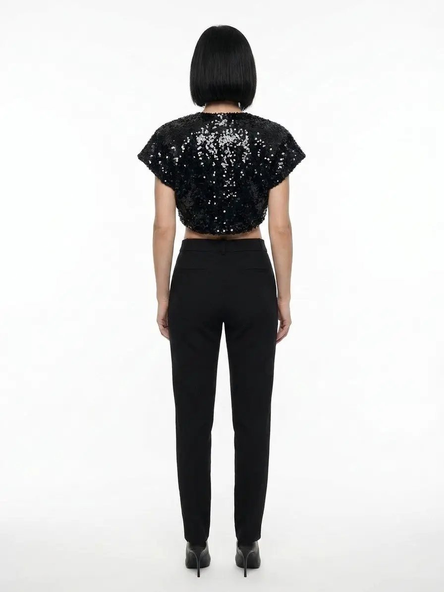 Dolce &amp; Gabbana Sample Sale | Dolce &amp; Gabbana Black Polyester Biker Jacket - | Designer outlet