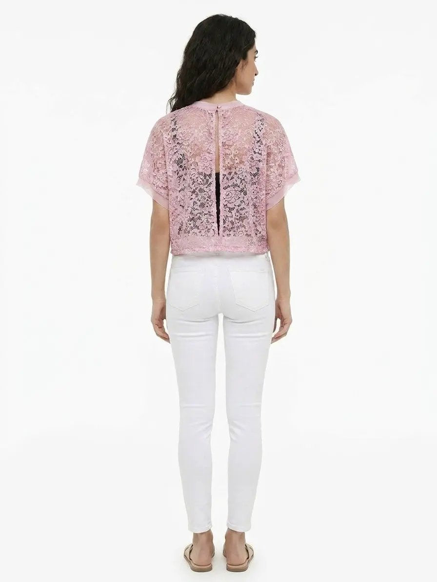 Dolce &amp; Gabbana Sample Sale | Dolce &amp; Gabbana Pink Rayon Blouse - | Designer outlet
