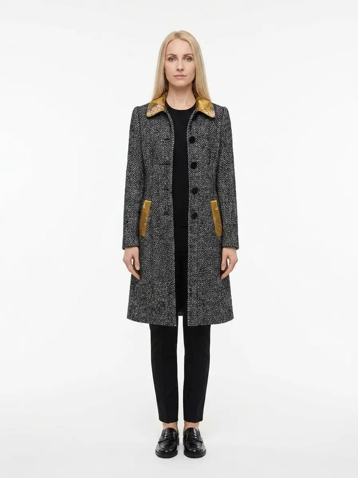 Dolce &amp; Gabbana Sample Sale | Dolce &amp; Gabbana Multicolor Elastane Coat - | Designer outlet