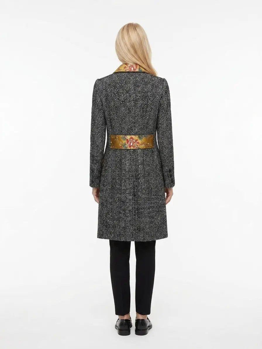 Dolce &amp; Gabbana Sample Sale | Dolce &amp; Gabbana Multicolor Elastane Coat - | Designer outlet