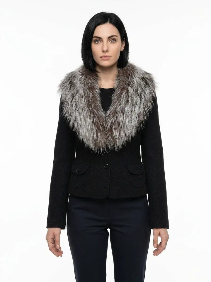 Dolce &amp; Gabbana Sample Sale | Dolce &amp; Gabbana Gray Virgin Wool Full-Length Jacket - | Designer outlet