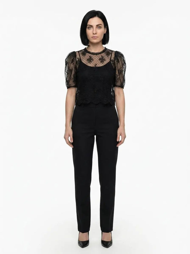 Dolce &amp; Gabbana Sample Sale | Dolce &amp; Gabbana Black Nylon Blouse - | Designer outlet