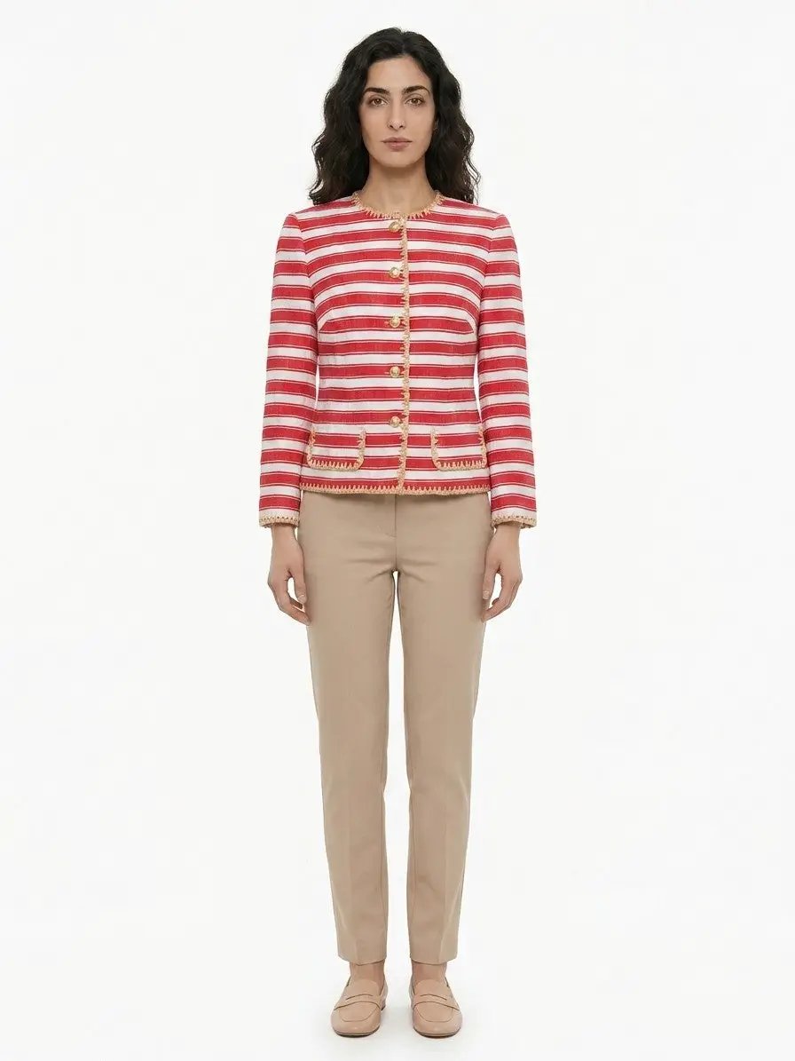 Dolce &amp; Gabbana Sample Sale | Dolce &amp; Gabbana Blue Cotton Jacket - | Designer outlet