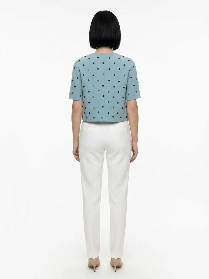 Dolce &amp; Gabbana Sample Sale | Dolce &amp; Gabbana Light Blue Acetate Jacket - | Designer outlet