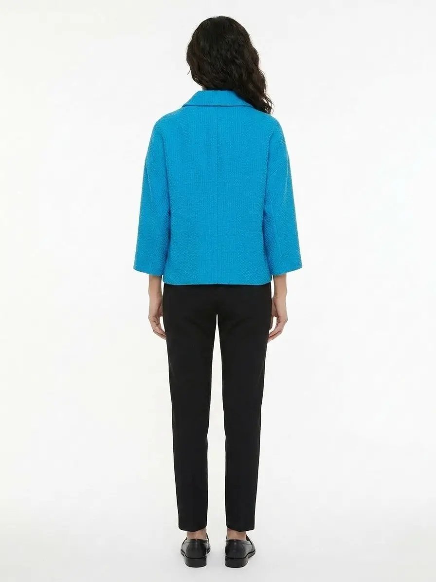 Dolce &amp; Gabbana Sample Sale | Dolce &amp; Gabbana Turquoise Cotton Shell Jacket - | Designer outlet