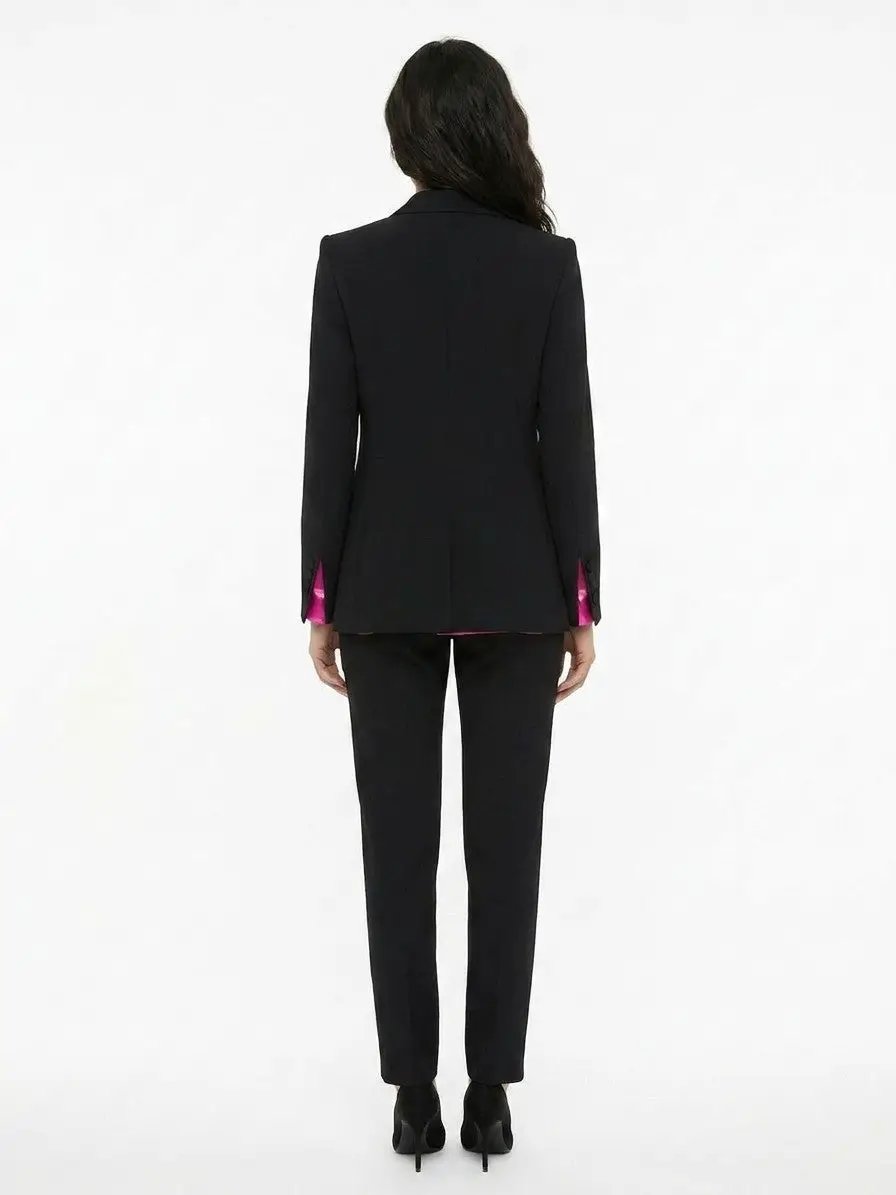 Dolce &amp; Gabbana Sample Sale | Dolce &amp; Gabbana Black Elastane Two-Piece Suit - | Designer outlet