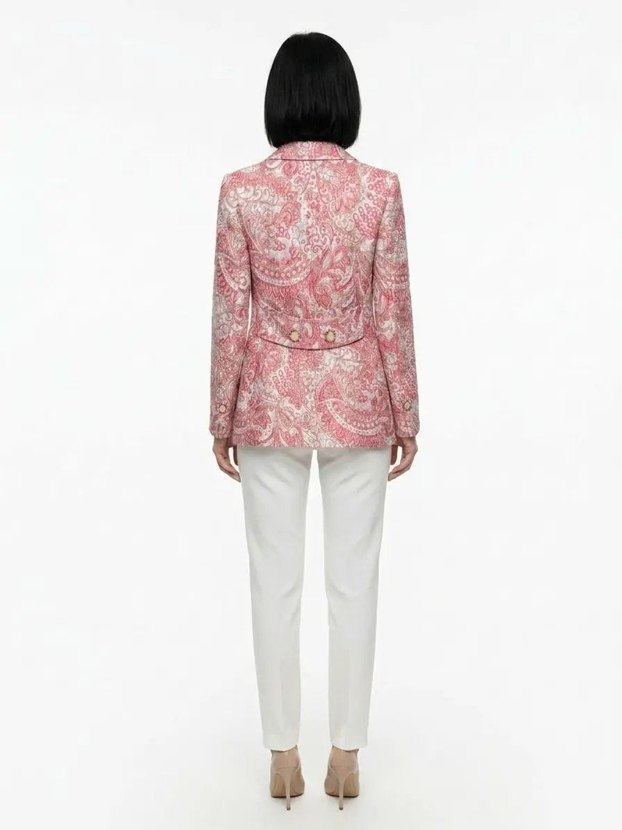 Dolce &amp; Gabbana Sample Sale | Dolce &amp; Gabbana Multicolor Metallic Fibre Blazer - | Designer outlet