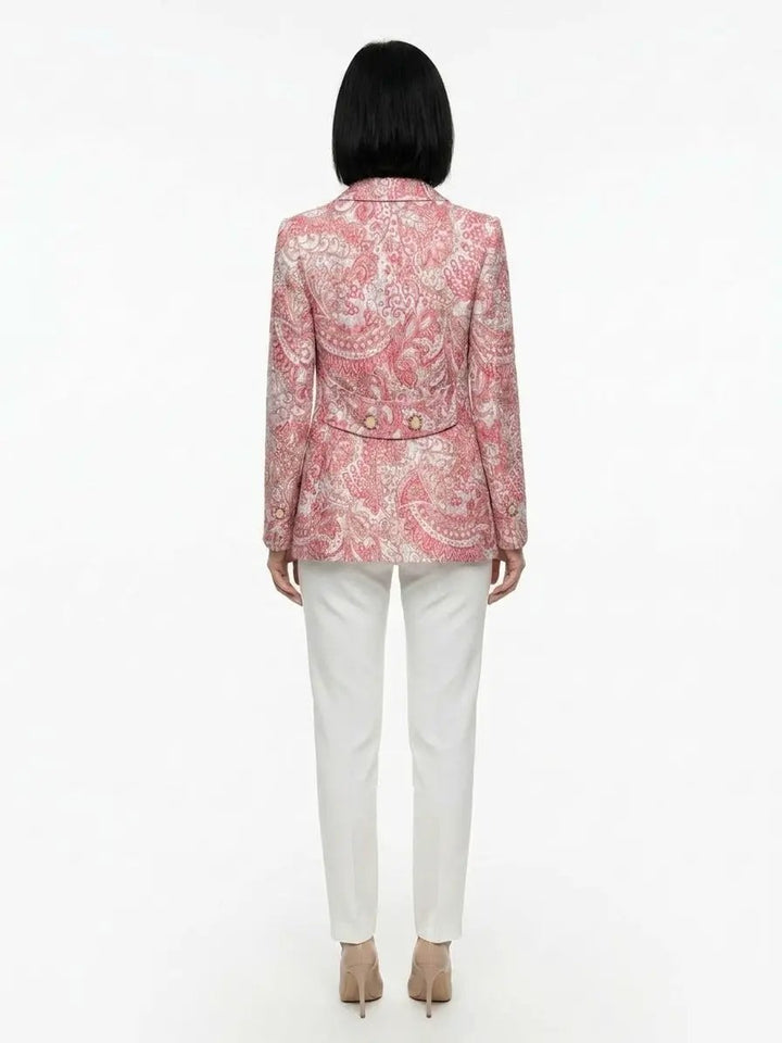 Dolce &amp; Gabbana Sample Sale | Dolce &amp; Gabbana Multicolor Metallic Fibre Blazer - | Designer outlet