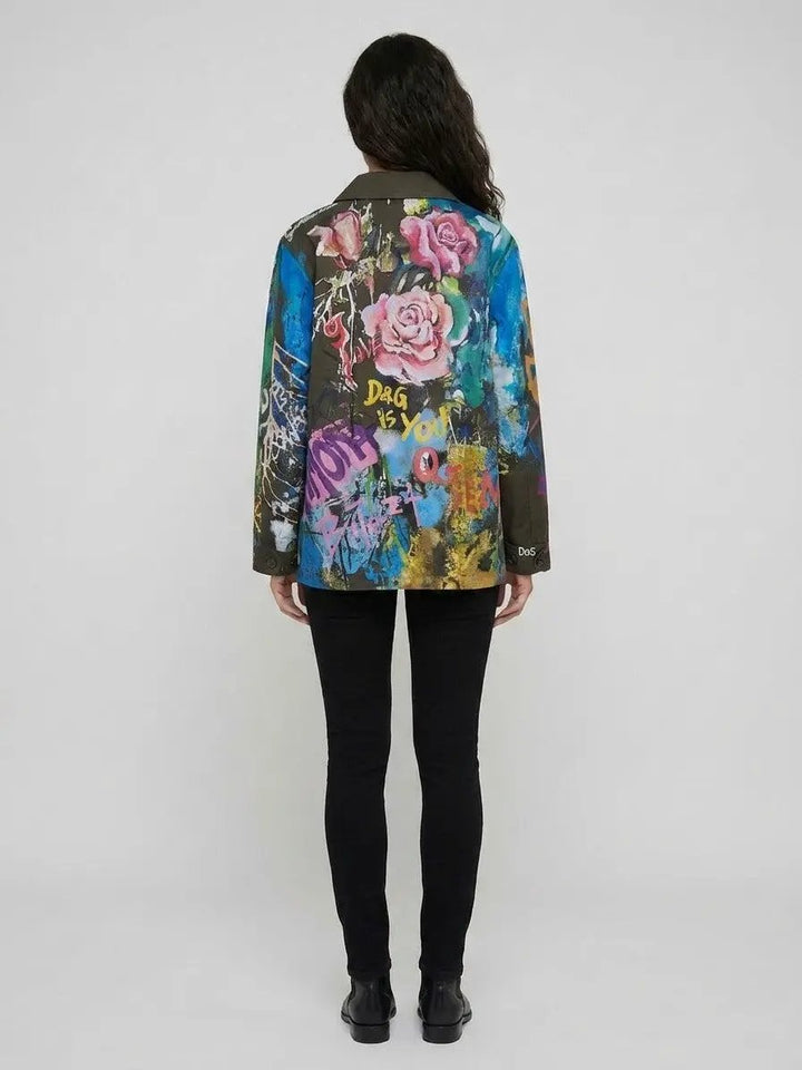 Dolce &amp; Gabbana Sample Sale | Dolce &amp; Gabbana Multicolor Cotton Denim Jacket - | Designer outlet