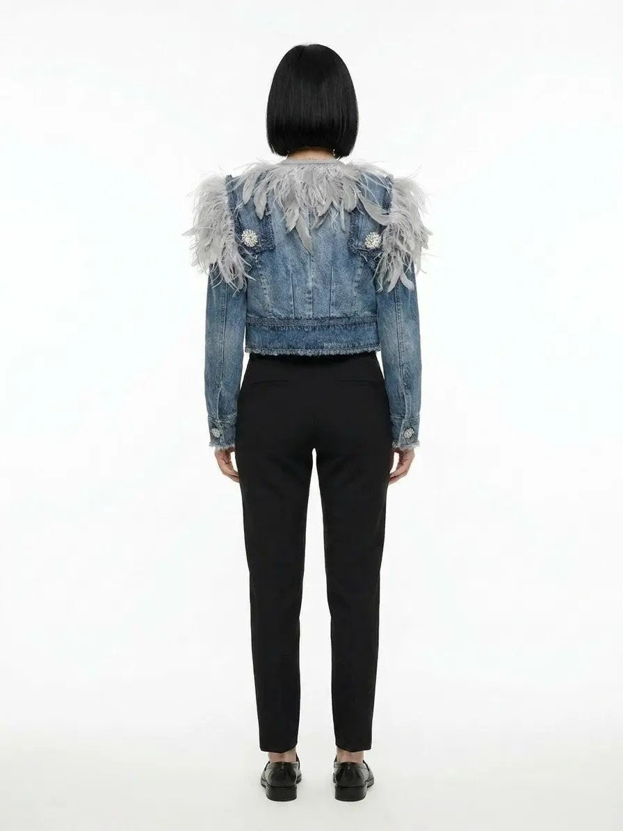 Dolce &amp; Gabbana Sample Sale | Dolce &amp; Gabbana Blue Cotton Denim Jacket - | Designer outlet