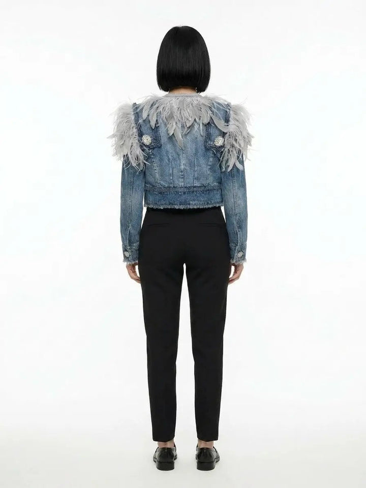 Dolce &amp; Gabbana Sample Sale | Dolce &amp; Gabbana Blue Cotton Denim Jacket - | Designer outlet