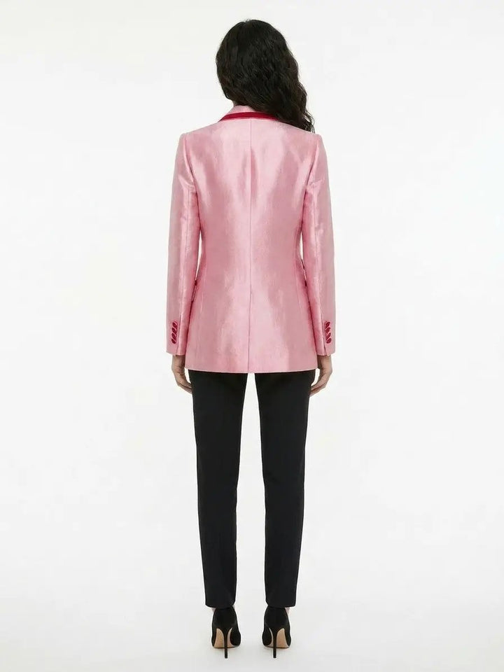 Dolce &amp; Gabbana Sample Sale | Dolce &amp; Gabbana Pink Cotton Blazer - | Designer outlet