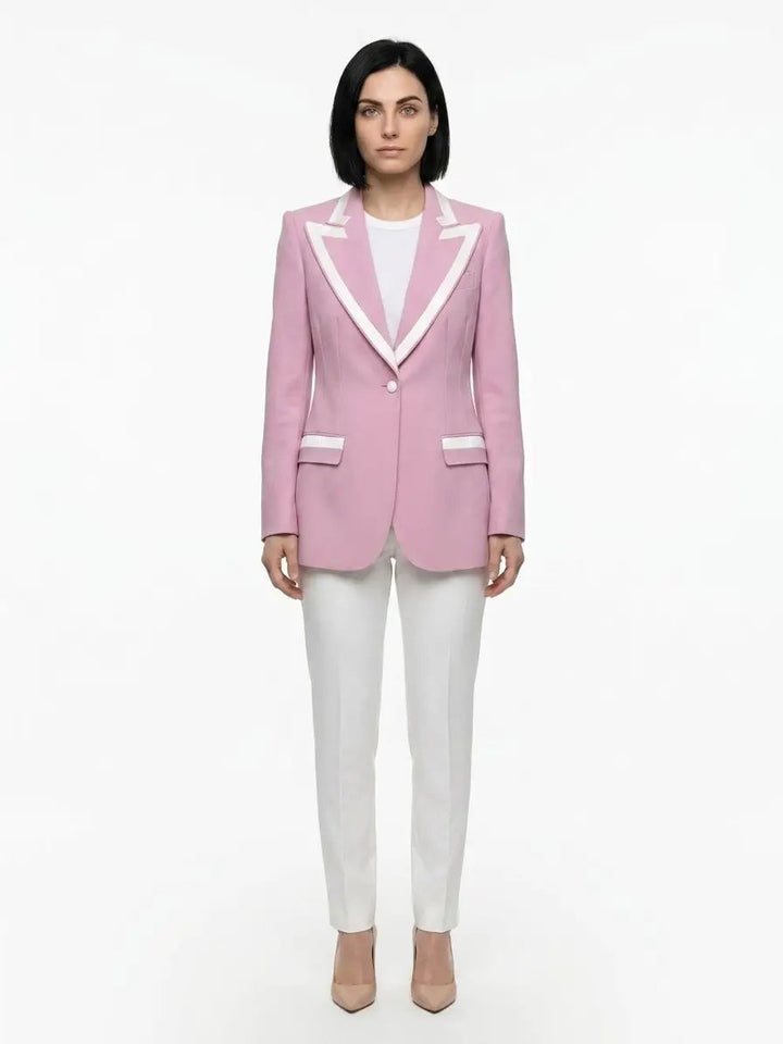 Dolce &amp; Gabbana Sample Sale | Dolce &amp; Gabbana Pink Elastane Blazer - | Designer outlet