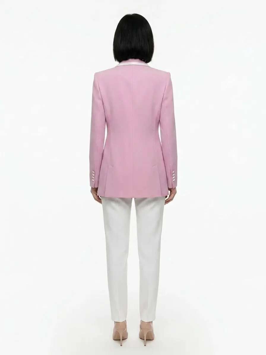 Dolce &amp; Gabbana Sample Sale | Dolce &amp; Gabbana Pink Elastane Blazer - | Designer outlet