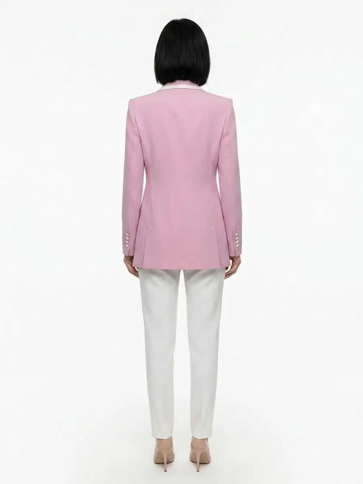 Dolce &amp; Gabbana Sample Sale | Dolce &amp; Gabbana Pink Elastane Blazer - | Designer outlet