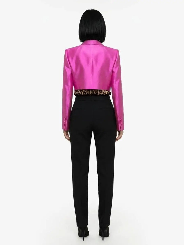 Dolce &amp; Gabbana Sample Sale | Dolce &amp; Gabbana Fuchsia Silk Blazer - | Designer outlet