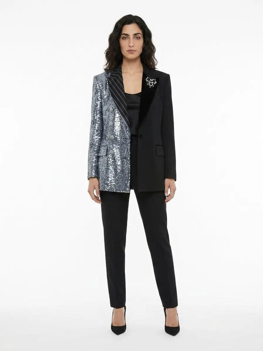 Dolce &amp; Gabbana Sample Sale | Dolce &amp; Gabbana Blue Cotton Blazer - | Designer outlet