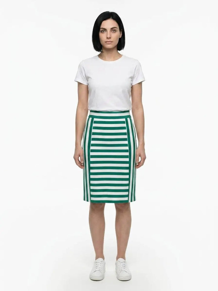 Dolce &amp; Gabbana Sample Sale | Dolce &amp; Gabbana Multicolor Cotton Midi Skirt - | Designer outlet