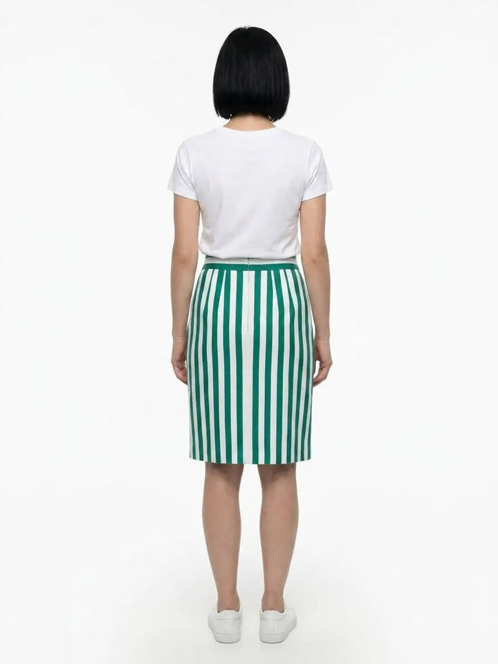 Dolce &amp; Gabbana Sample Sale | Dolce &amp; Gabbana Multicolor Cotton Midi Skirt - | Designer outlet
