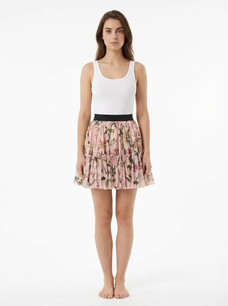 Dolce & Gabbana Sample Sale | Dolce & Gabbana Multicolor Silk Mini Skirt - | Designer outlet