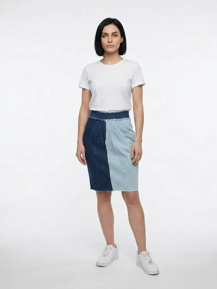 Dolce &amp; Gabbana Sample Sale | Dolce &amp; Gabbana Multicolor Denim Skirt - | Designer outlet
