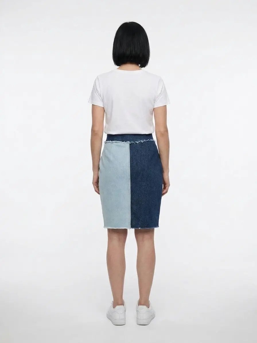 Dolce & Gabbana Sample Sale | Dolce & Gabbana Multicolor Denim Skirt - | Designer outlet