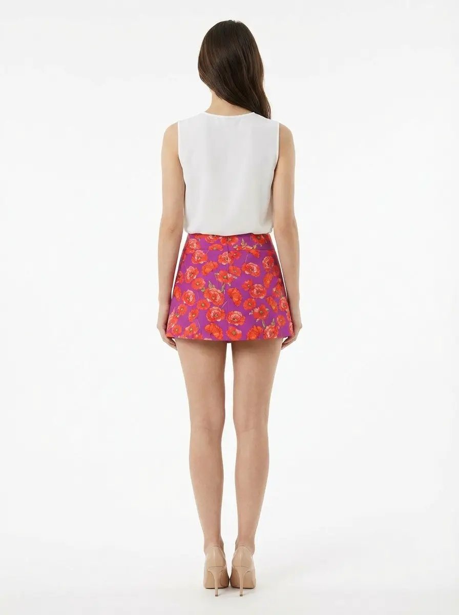 Dolce &amp; Gabbana Sample Sale | Dolce &amp; Gabbana Multicolor Cotton Mini Skirt - | Designer outlet