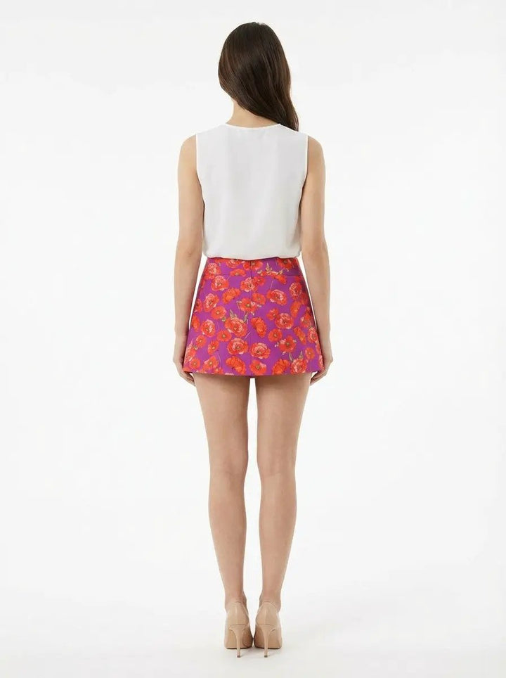 Dolce &amp; Gabbana Sample Sale | Dolce &amp; Gabbana Multicolor Cotton Mini Skirt - | Designer outlet