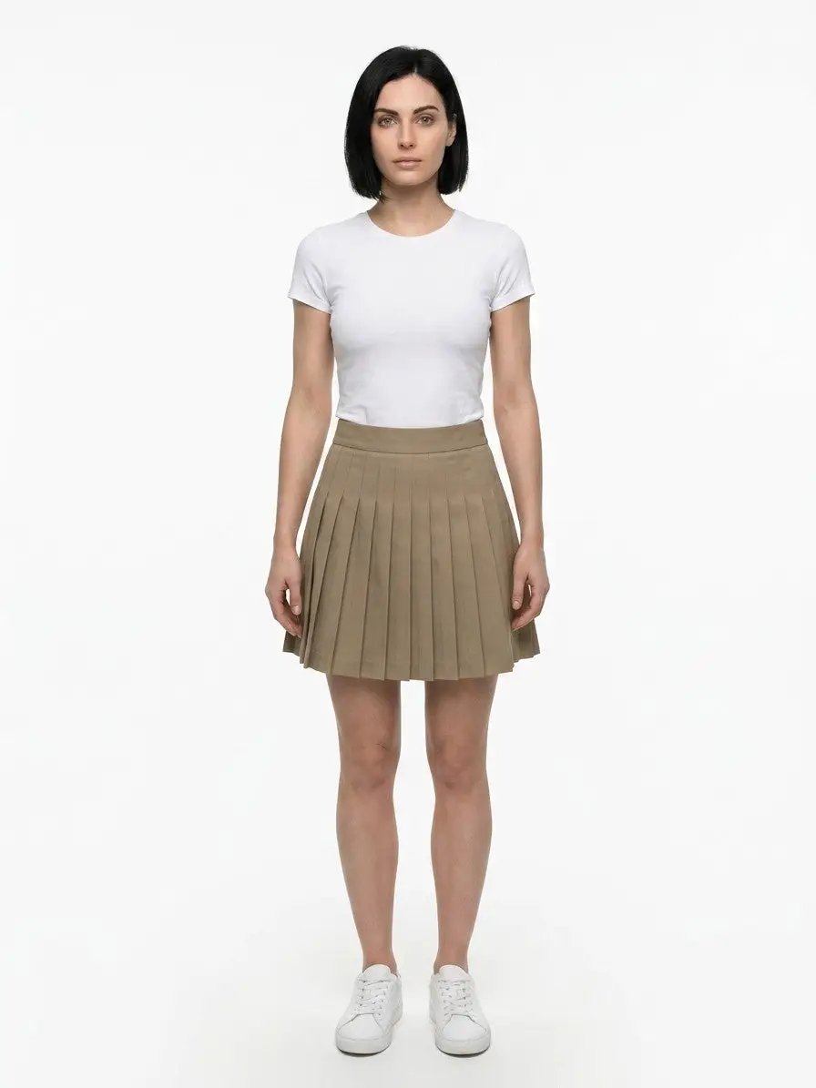 Dolce & Gabbana Sample Sale | Dolce & Gabbana Beige Cotton Mini Skirt - | Designer outlet