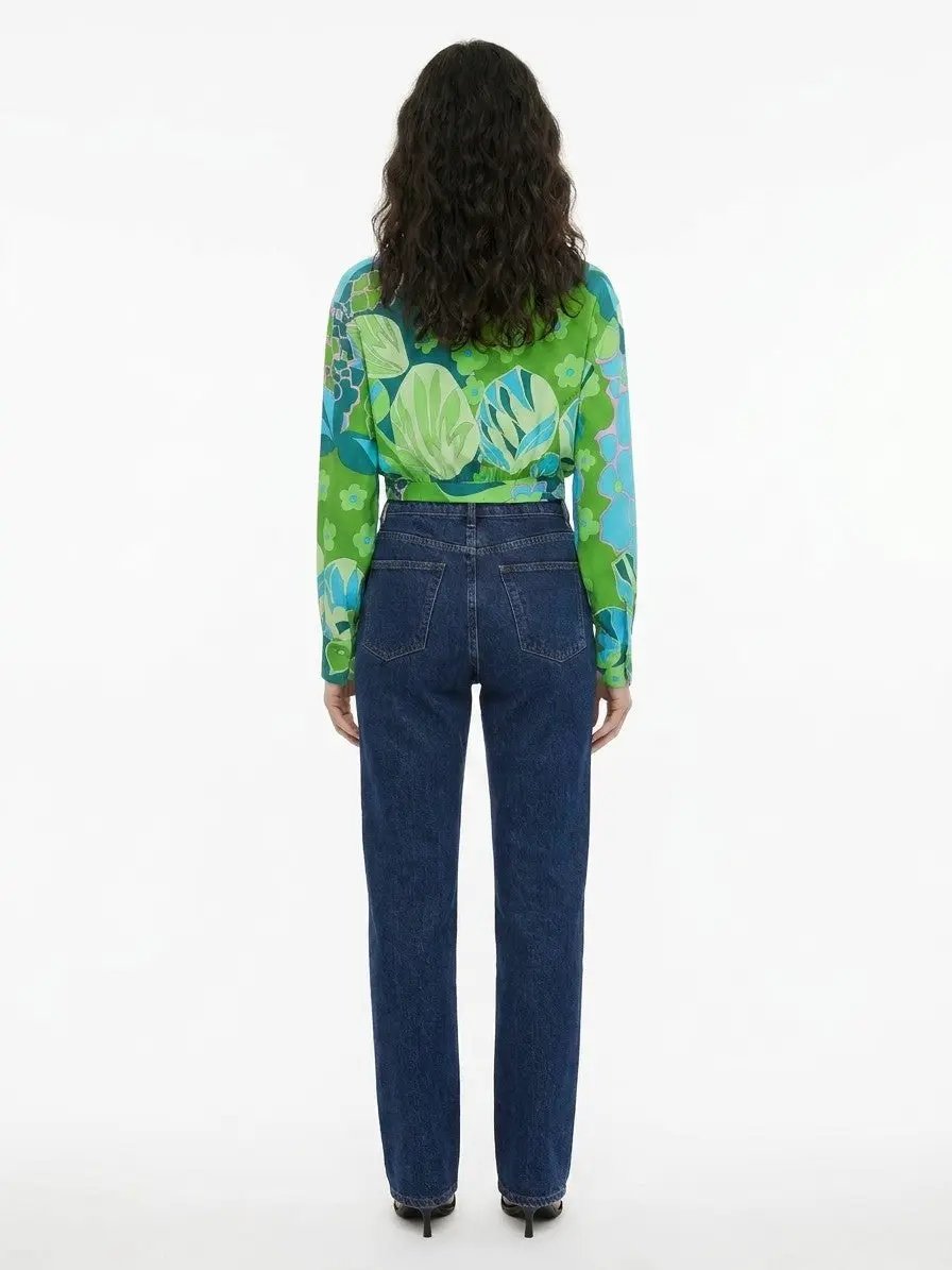 Dolce &amp; Gabbana Sample Sale | Dolce &amp; Gabbana Multicolor Elastane Pattern Shirt - | Designer outlet