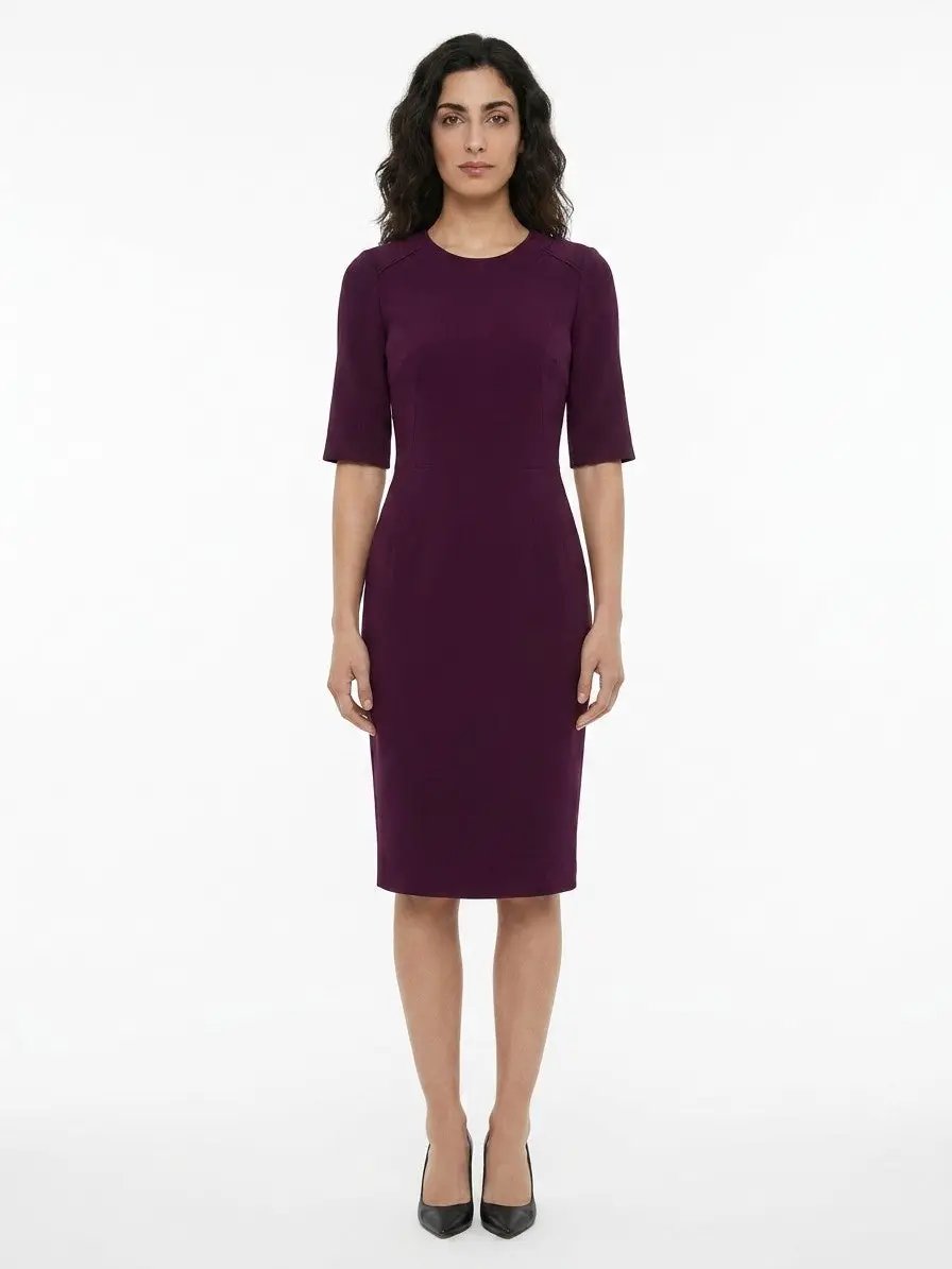 Dolce &amp; Gabbana Sample Sale | Dolce &amp; Gabbana Purple Acetate Cocktail Dress - | Designer outlet