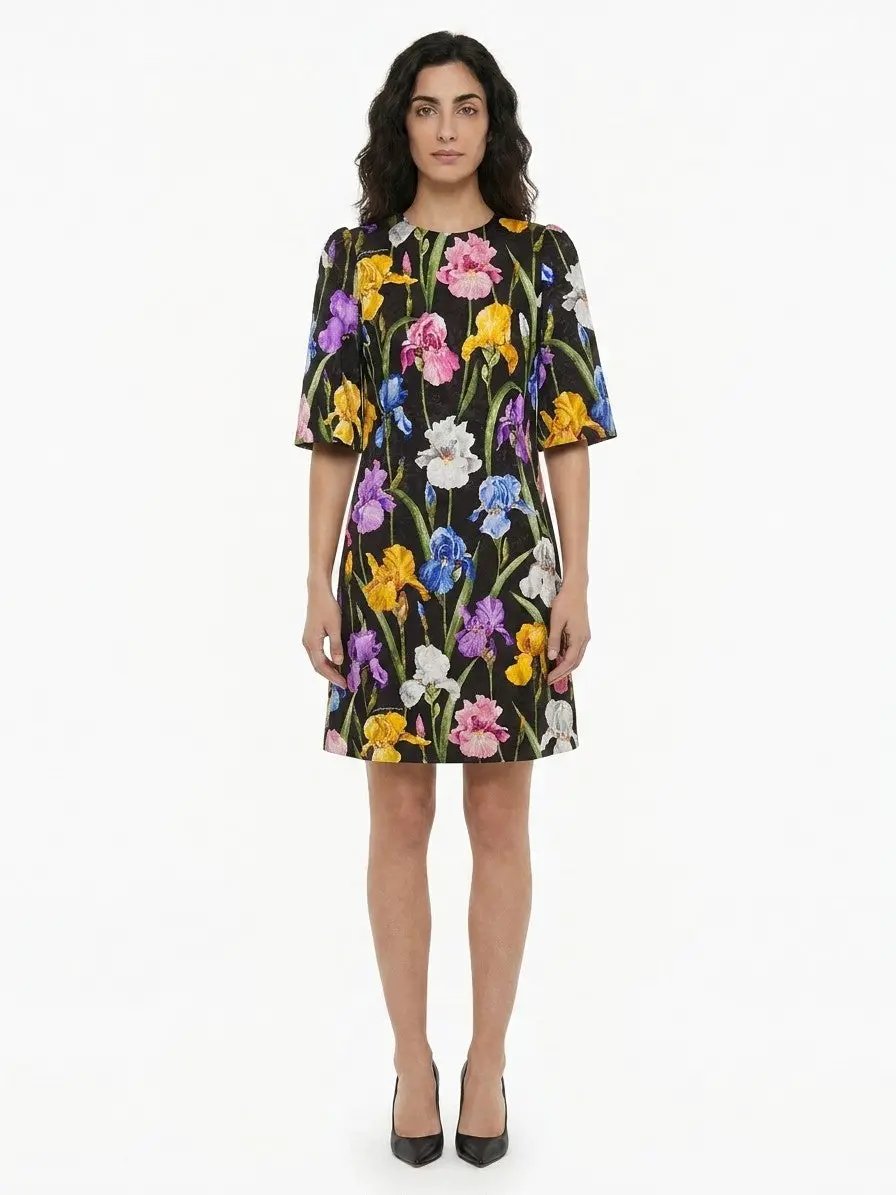 Dolce &amp; Gabbana Sample Sale | Dolce &amp; Gabbana Multicolor Cotton Casual Dress - | Designer outlet