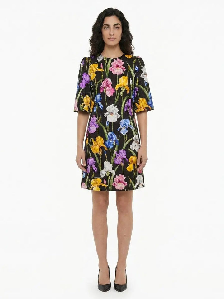 Dolce &amp; Gabbana Sample Sale | Dolce &amp; Gabbana Multicolor Cotton Casual Dress - | Designer outlet