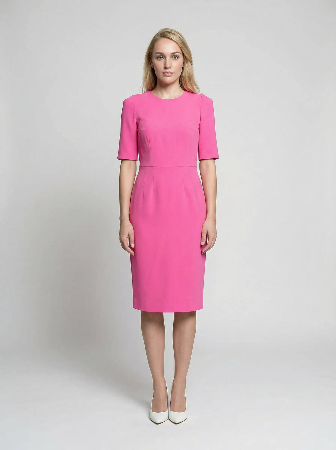 Dolce &amp; Gabbana Sample Sale | Dolce &amp; Gabbana Pink Acetate Casual Dress - | Designer outlet