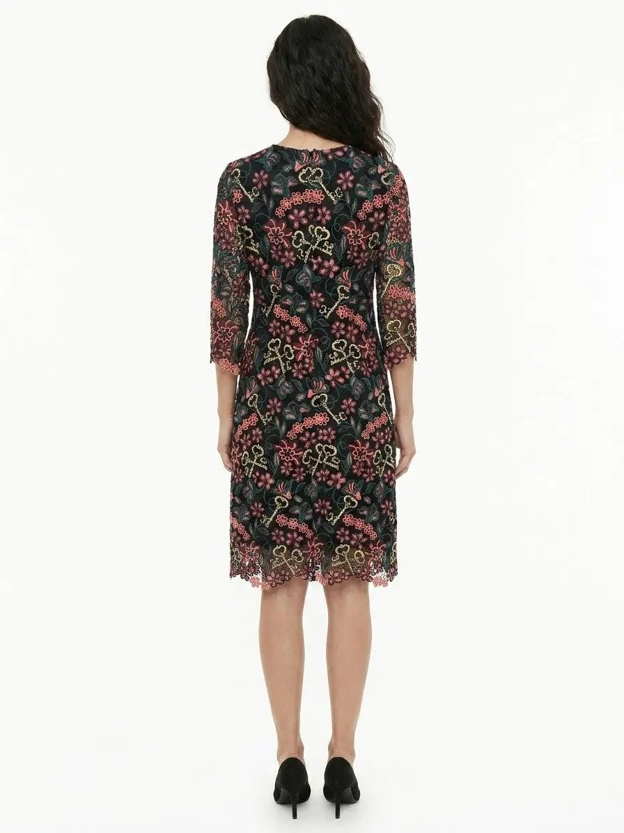 Dolce &amp; Gabbana Sample Sale | Dolce &amp; Gabbana Multicolor Cotton Casual Dress - | Designer outlet