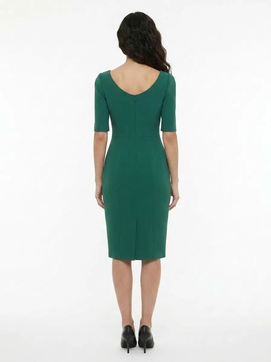 Dolce &amp; Gabbana Sample Sale | Dolce &amp; Gabbana Green Acetate Casual Dress - | Designer outlet