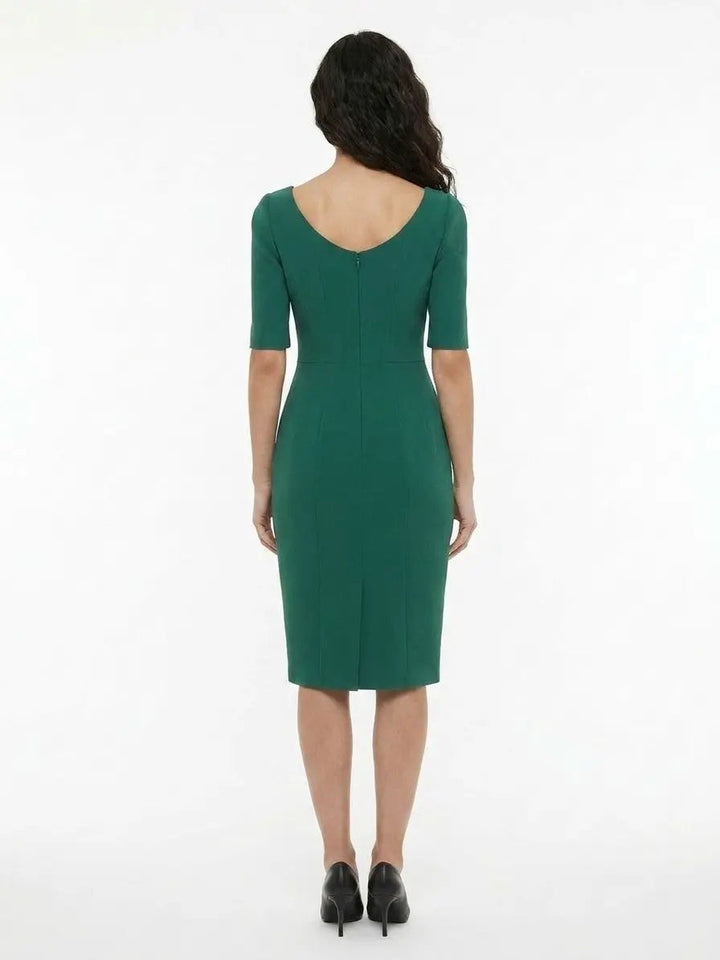 Dolce &amp; Gabbana Sample Sale | Dolce &amp; Gabbana Green Acetate Casual Dress - | Designer outlet